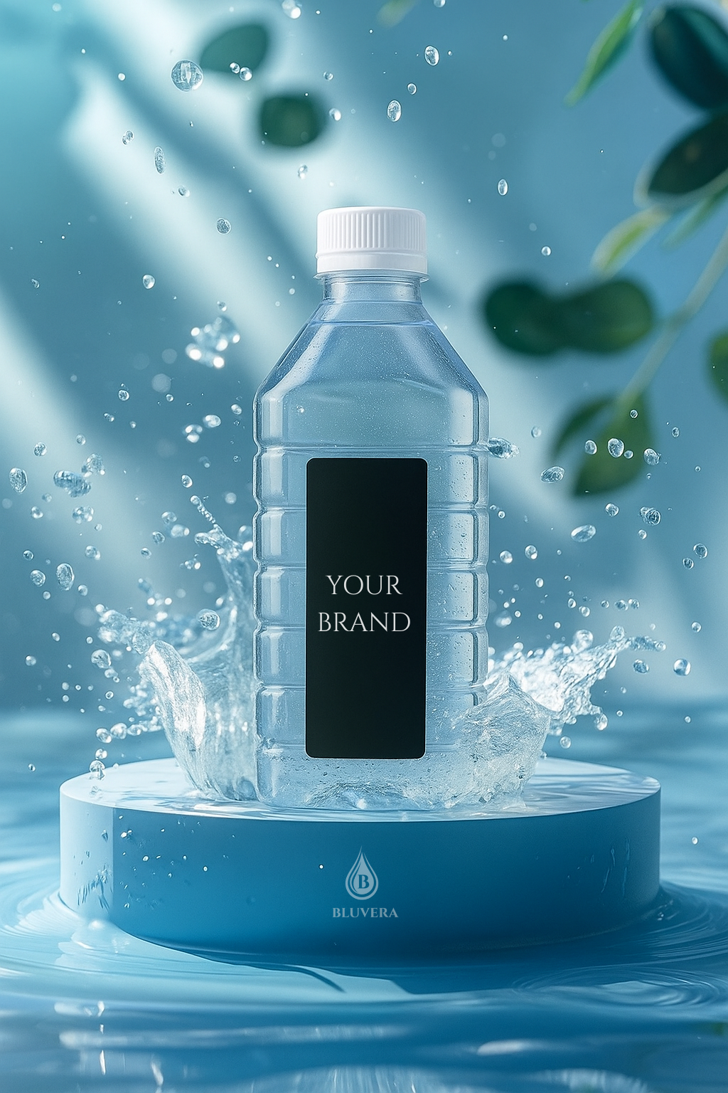 500 ML Square Mineral Water Bottle PET(Set Of 24)